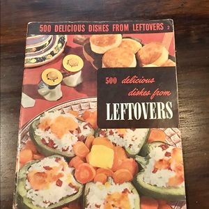 Vintage cookbook “Leftovers”
